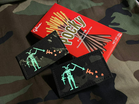 GID Blackbeard Flag Luminous Fluorescent Patch-MC TROPIC STYLE