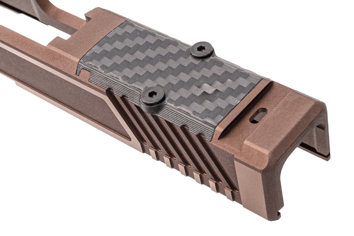 Tril Tactical CNC Aluminum Combat Master XR G17 Style Slide Set For Umarex VFC Glock 17 Gen5 GBBP ( Limited Edition )