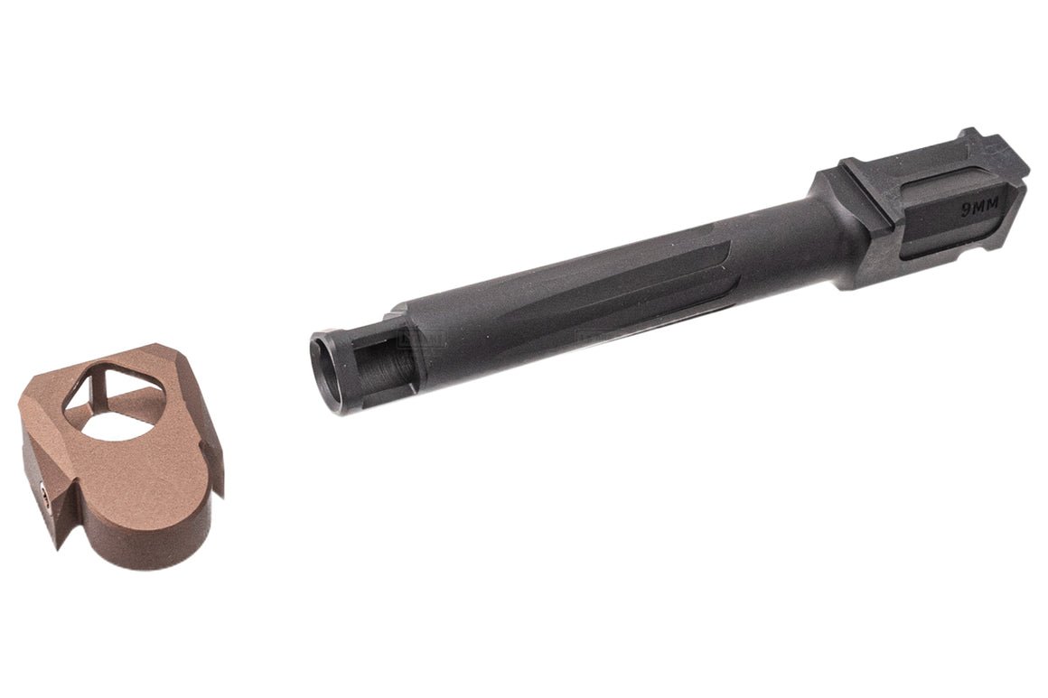 Tril Tactical CNC Aluminum Combat Master XR G17 Style Slide Set For Umarex VFC Glock 17 Gen5 GBBP ( Limited Edition )