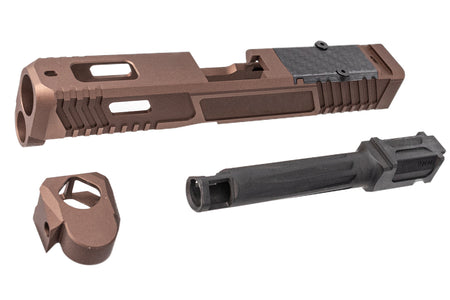 Tril Tactical CNC Aluminum Combat Master XR Style Slide Set For Umarex VFC Glock 19 / 45 GBBP Series ( Limited Edition )