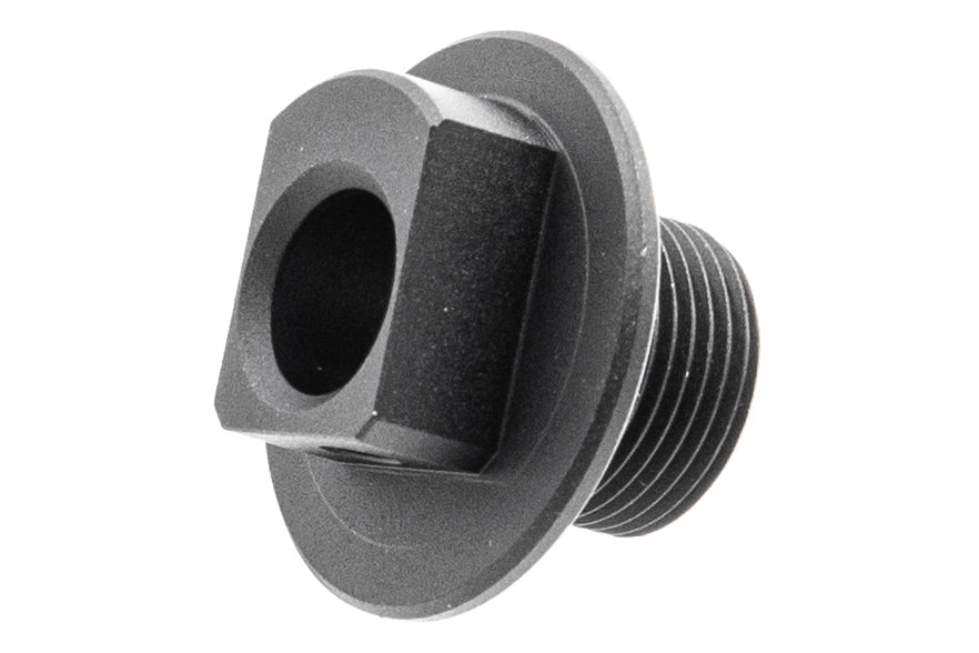 TTI Airsoft CNC Up-Receiver Connector For WE Galaxy Premium GBB Pistol Airsoft ( 14mm CCW )