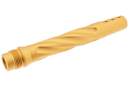 TTI Airsoft TP22 Fluted Twisted Outer Barrel For TTI TP22 Competition GBBP Series-Gold