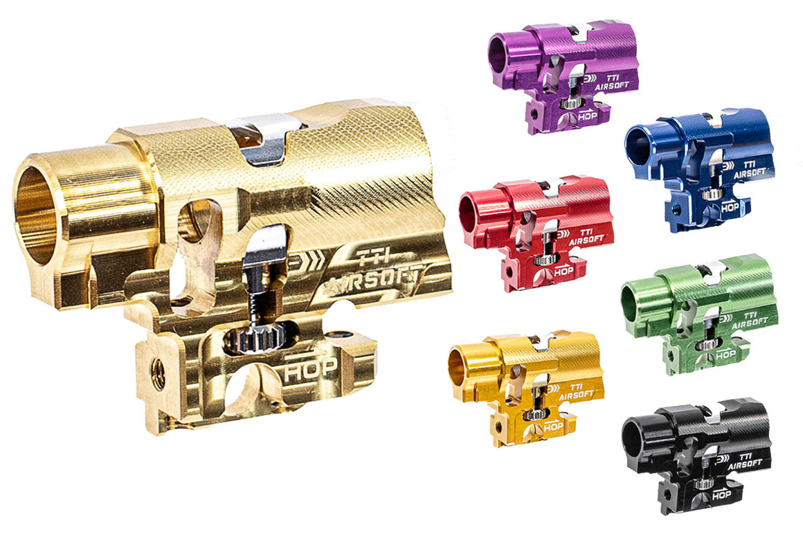 TTI Airsoft Infinity Marui TM Spec Hi-Capa One Piece Full CNC TDC Hop Up Chamber ( Brass )