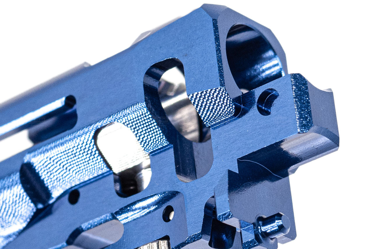 TTI Airsoft Infinity CNC Aluminum One Piece TDC Hop Up Chamber For UMAREX / VFC Glock 17 Gen5 / G19 Gen4 / Gen5 / G19X / G45 GBBP Series -Red