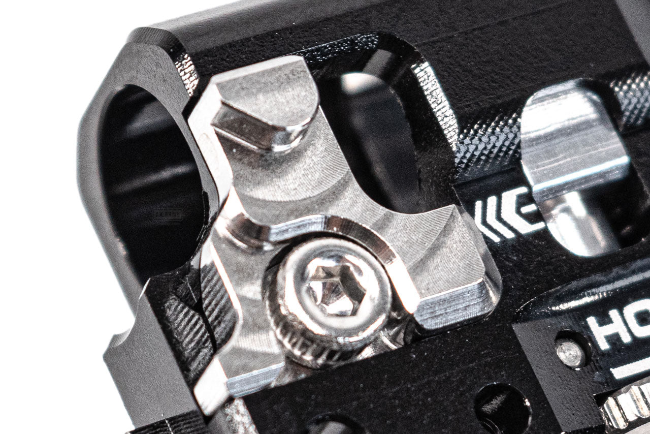 TTI Airsoft Infinity CNC Aluminum One Piece TDC Hop Up Chamber For Marui TM G17 Gen4 GBBP Series -Blue