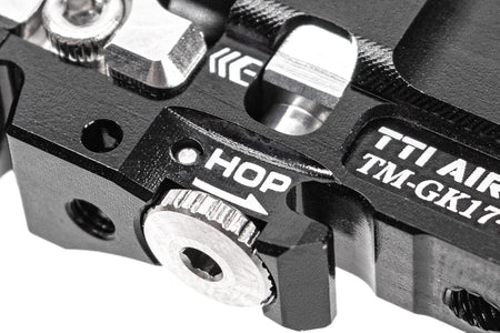 TTI Airsoft Infinity CNC Aluminum One Piece TDC Hop Up Chamber For Marui TM G17 Gen4 GBBP Series -Blue