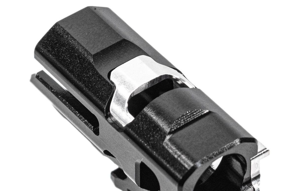 TTI Airsoft Infinity CNC Aluminum One Piece TDC Hop Up Chamber For Marui TM G17 Gen4 GBBP Series -Blue