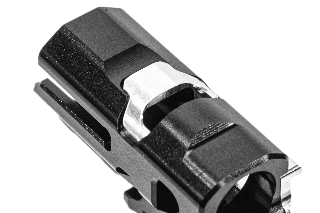 TTI Airsoft Infinity CNC Aluminum One Piece TDC Hop Up Chamber For Marui TM G17 Gen4 GBBP Series -Blue