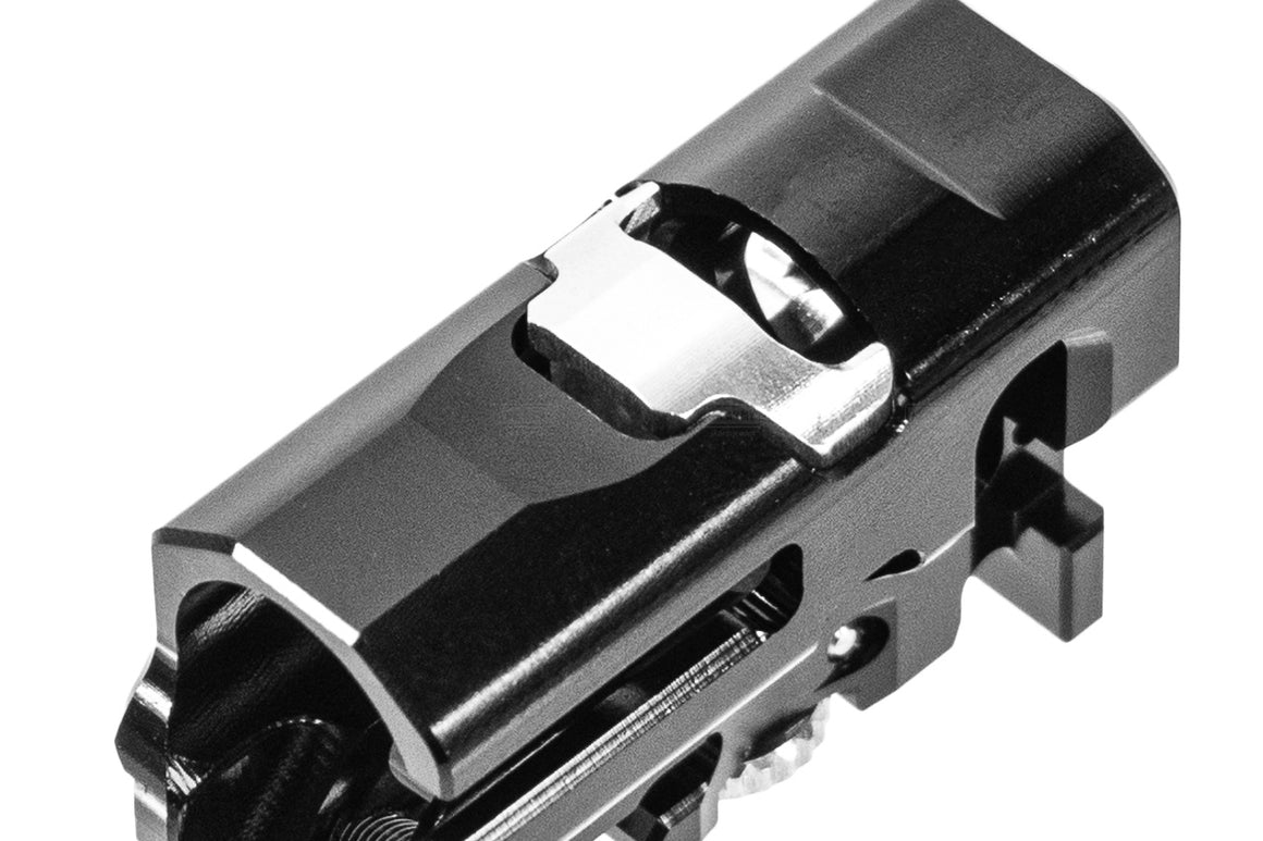 TTI Airsoft Infinity CNC Aluminum One Piece TDC Hop Up Chamber For Marui TM G17 Gen5 MOS / G19 GBBP Series-Blue