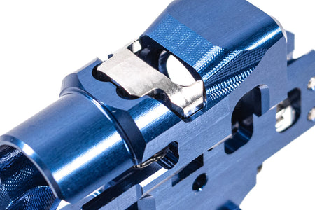 TTI Airsoft Infinity CNC Aluminum One Piece TDC Hop Up Chamber For SIG AIR / VFC P320 M17 M18 X Carry GBBP Series -Blue
