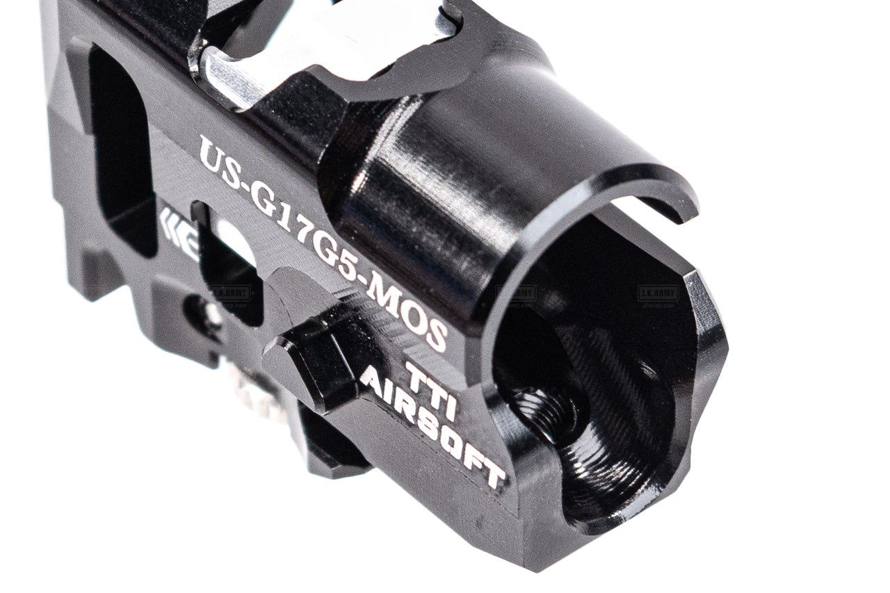 TTI Airsoft CNC Aluminum Infinity TDC Hop-Up Chamber For Umarex SRC Glock 17 Gen5 MOS GBBP -Red