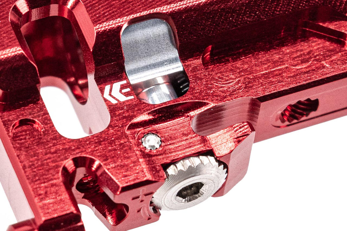 TTI Airsoft Infinity CNC Aluminum One Piece TDC Hop Up Chamber For Umarex GHK Glock 17 Gen5 MOS GBBP -Red