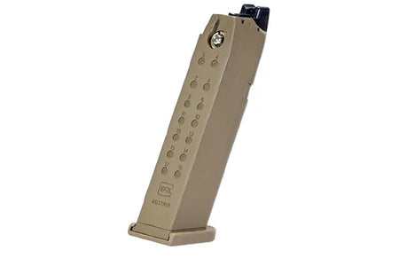 Umarex / VFC Glock 17 Gen5 22 Rounds Gas Magazine ( French Army Version ) ( Tan )