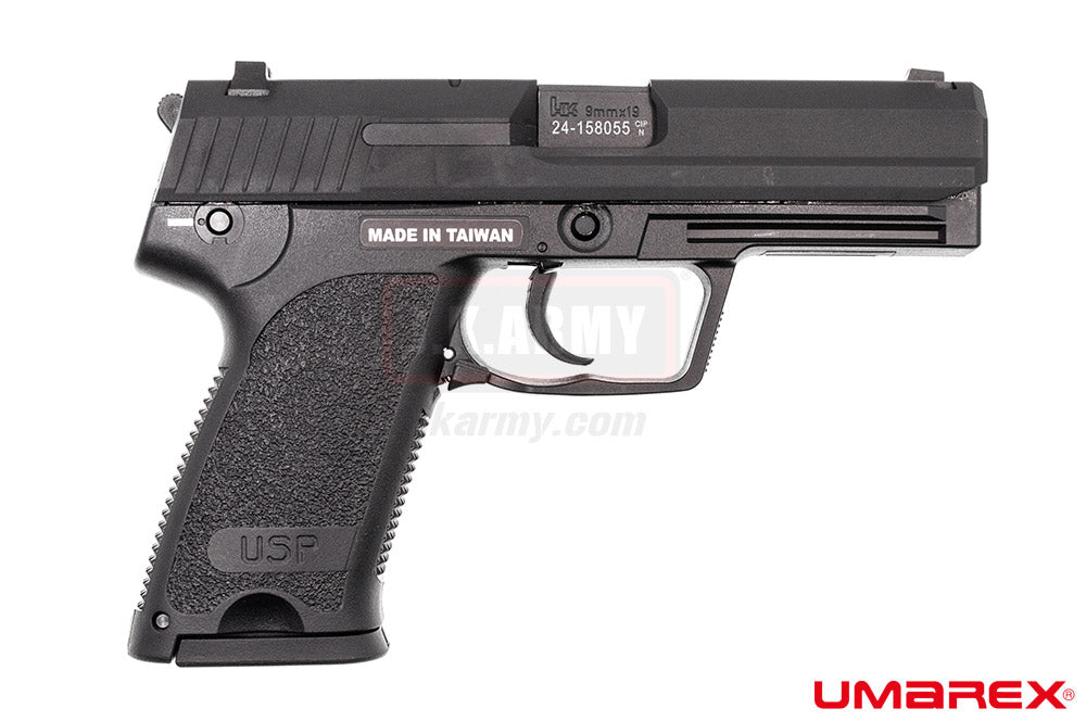 Umarex / VFC USP GBB Pistol Airsoft ( VFC Asia Version / Black ) ( HK USP9 SA3-USP-BK01 )