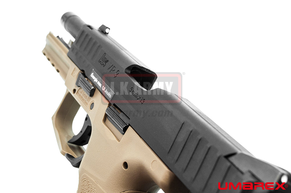 Umarex H&K VP9 GBB Pistol Airsoft ( Tan ) ( VFC ) ( Asia Edition )