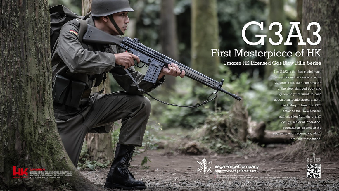 Umarex H&K G3A3 GBBR ( OD ) ( by VFC ) ( G3 GBB )