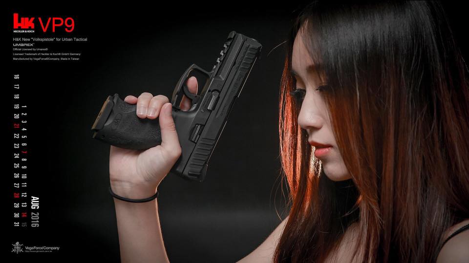 Umarex H&K VP9 Standard Ver. GBB Pistol Airsoft ( BK ) ( VFC ) ( Asia Edition )