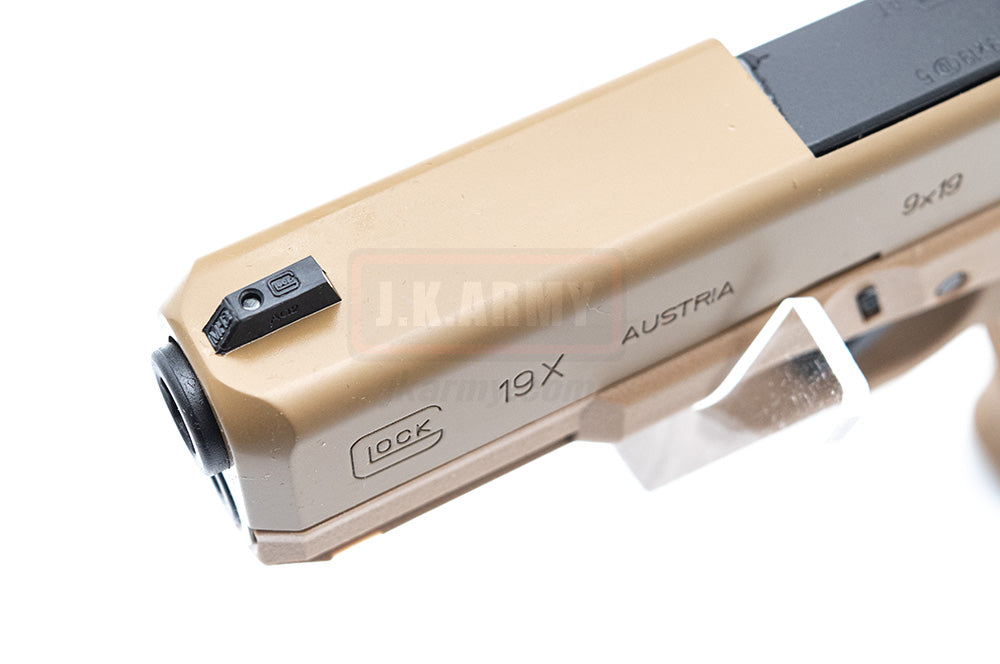 Umarex Glock 19X  GBB Pistol Airsoft ( by VFC ) ( DE ) ( UM3T-G19X-BK01 )