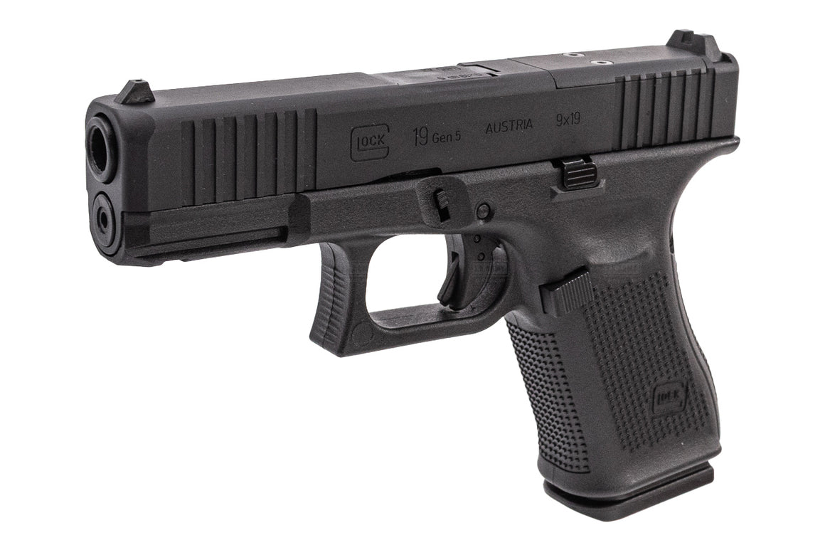 Umarex Glock 19 Gen 5 MOS Steel Slide GBB Pistol Airsoft ( by SRC ) ( G19 Gen5 MOS ) ( Green Gas Mag Ver. )