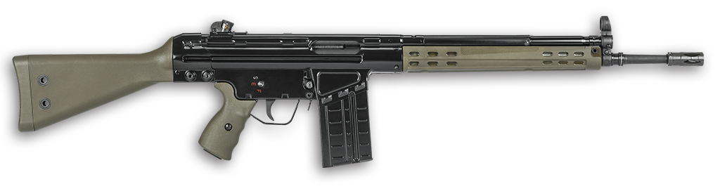 Umarex H&K G3A3 GBBR ( OD ) ( by VFC ) ( G3 GBB )