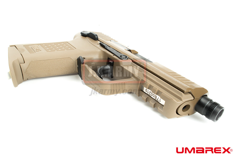 Umarex HK45 Compact Tactical GBB Pistol Airsoft ( VFC Asia Version / FDE ) ( HK45CT )