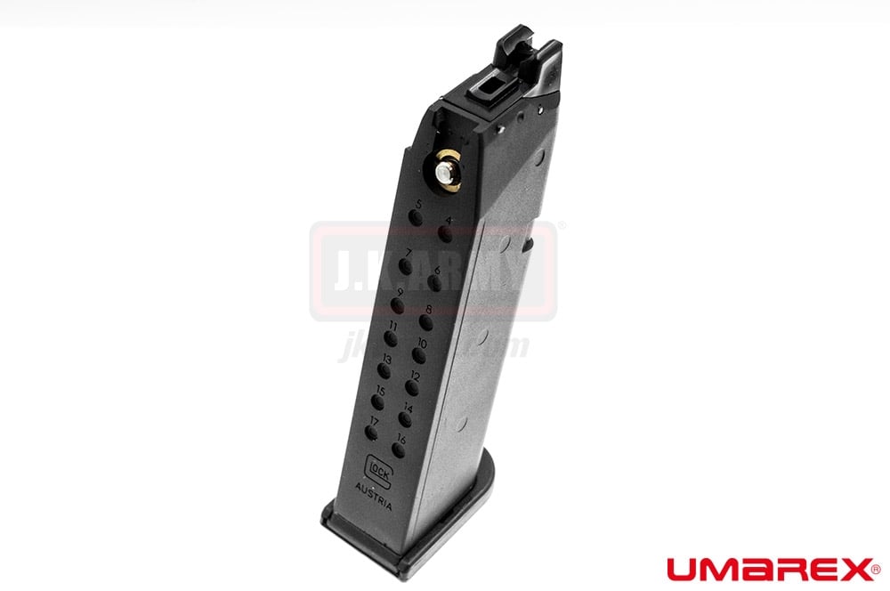 Umarex Glock 17 Gen 5 Glock 45 23rds Gas Magazine ( by VFC ) ( Black ) ( G17 G5 G45 )