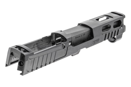 Mafio Steel Pro-Cut Style 3.9" M18 Slide Set & Barrel Set For SIG AIR / VFC P320 M18 GBB Pistol Airsoft Series ( Black )