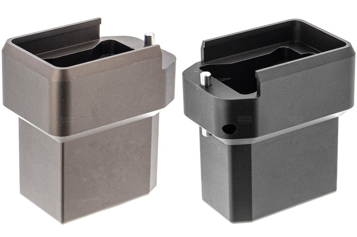 UShot TT Style MPX GBB Magazine Base LITE Type ( Black / Dark Earth )-Black