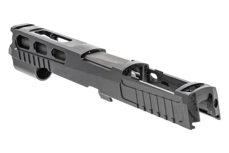 Mafio P320 Pro-Cut Type 4.7" Steel Slide & Barrel Set For SIG AIR / VFC P320 M17 GBB Pistol Airsoft Series-Silver