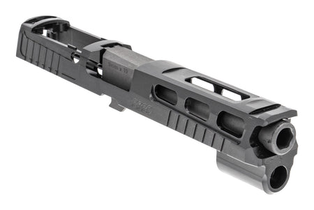 Mafio P320 Pro-Cut Type 4.7" Steel Slide & Barrel Set For SIG AIR / VFC P320 M17 GBB Pistol Airsoft Series-Silver