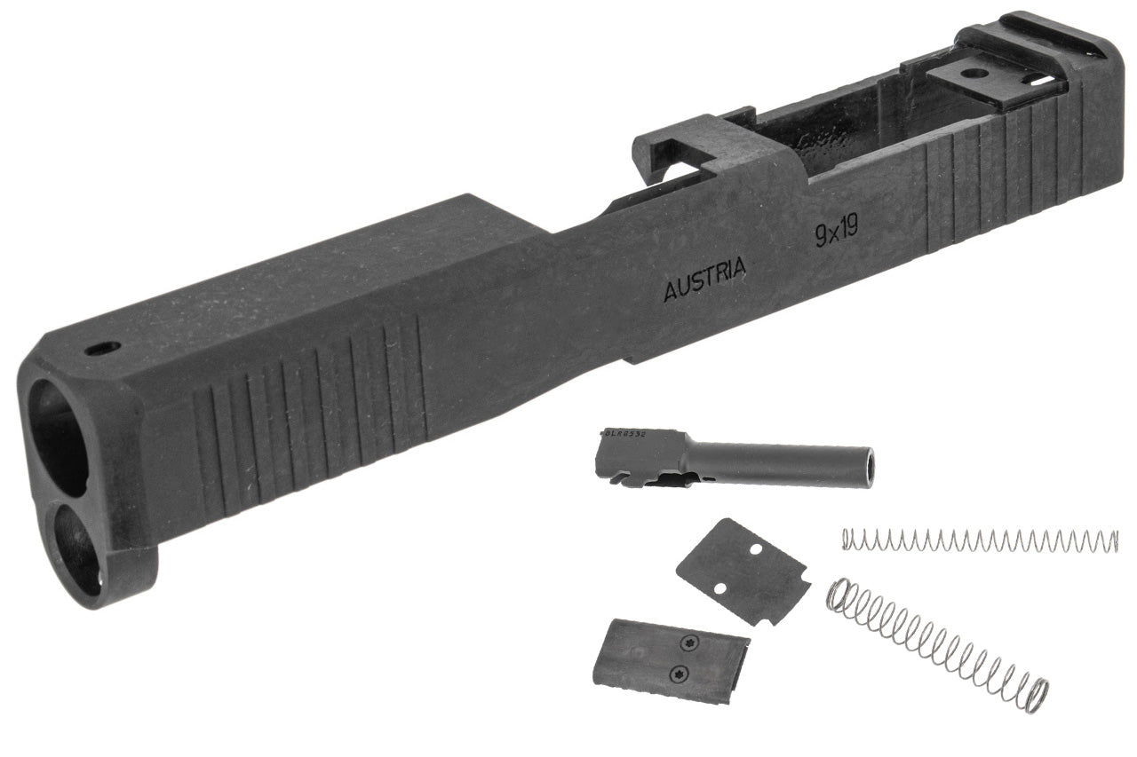 UShot G45 MOS Steel Slide Set For Umarex / VFC G45 GBB Pistol Airsoft ( Black )