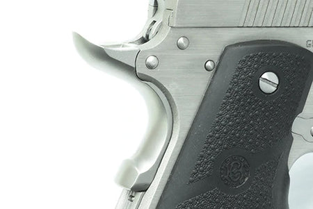 Guarder Stainless Steel Grip Safety for Marui TM V10 GBB Series ( Silver )