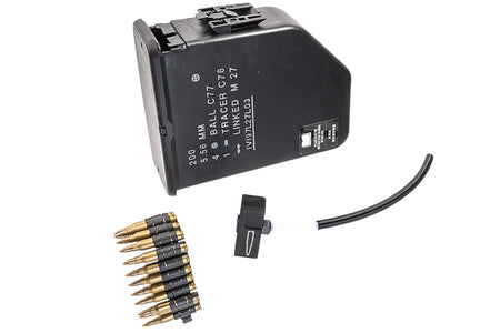 VFC M249 GBB Airsoft Gas Supply Plastic Ammo Box