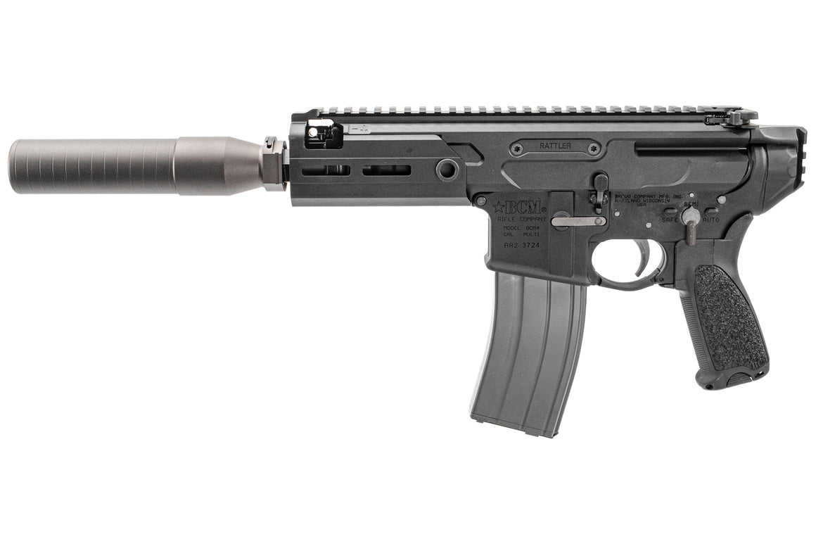 C&C Tac CNC MCX Stock Adapter for VFC / BCM AIR AR M4 / 416 Lower Receiver & APFG MCX Rattler Upper GBB Only ( Black )