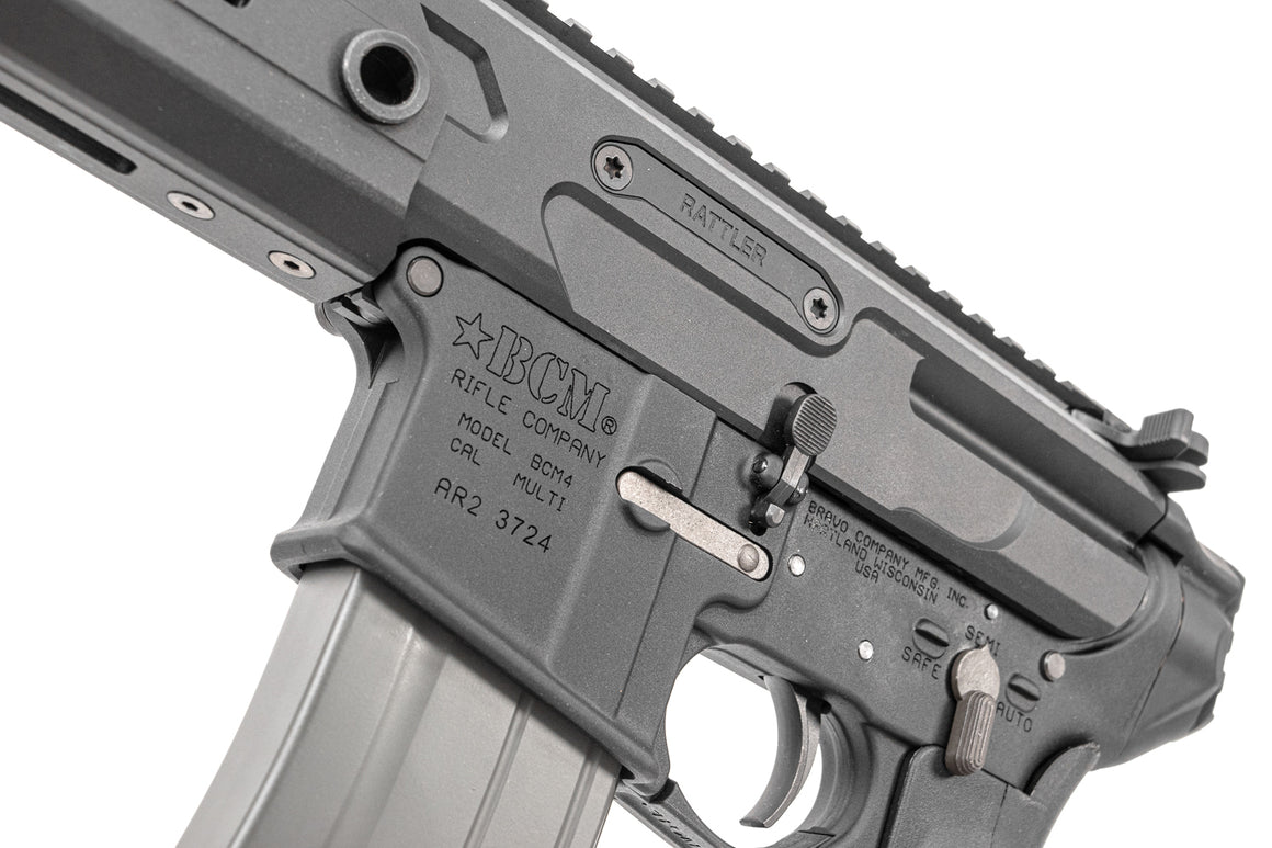 C&C Tac CNC MCX Stock Adapter for VFC / BCM AIR AR M4 / 416 Lower Receiver & APFG MCX Rattler Upper GBB Only ( Black )