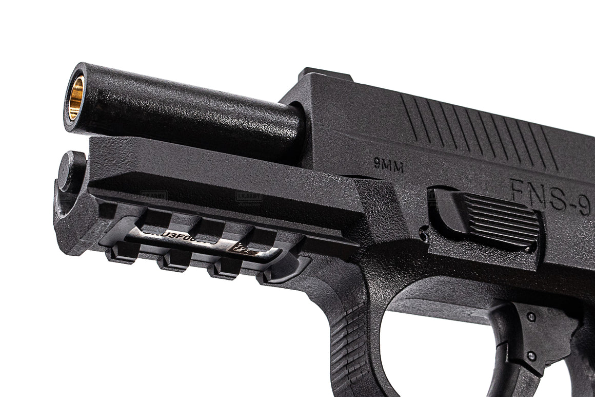 Cybergun / VFC FNS-9 4 inch GBB Pistol Airsoft ( Black ) ( FNS 9 4" )