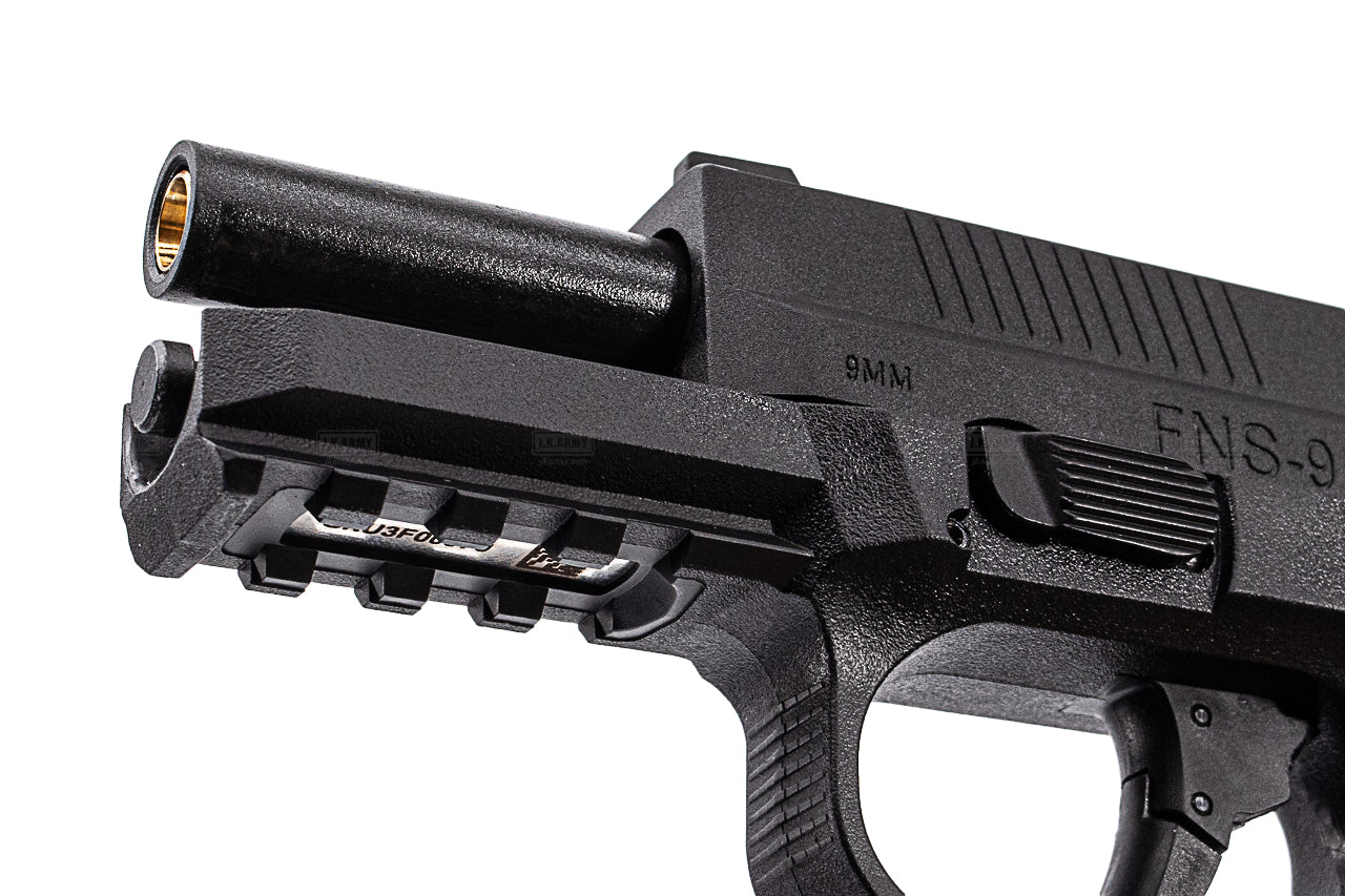 Cybergun / VFC FNS-9 4 inch GBB Pistol Airsoft ( Black ) ( FNS 9 4" )