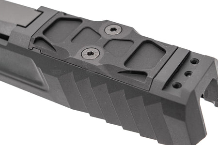 Nova NSO Reptile Cut Style Aluminum Slide Set for SIG AIR / VFC P320 M17 M18 GBBP Series ( Black )