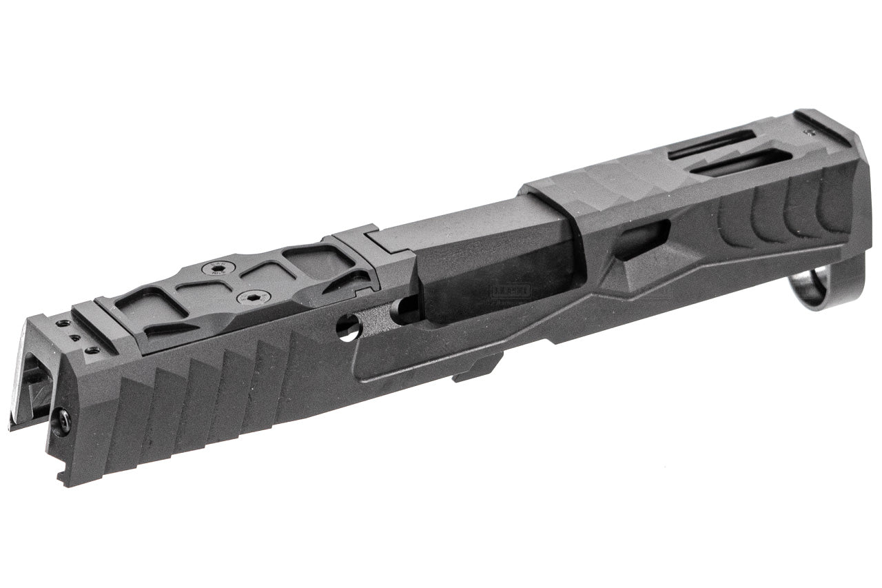 Nova NSO Reptile Cut Style Steel Slide Set for SIG AIR / VFC P320 M17 M18 GBBP Series ( Black )