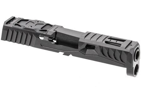 Nova NSO Reptile Cut Style Steel Slide Set for SIG AIR / VFC P320 M17 M18 GBBP Series ( Black )