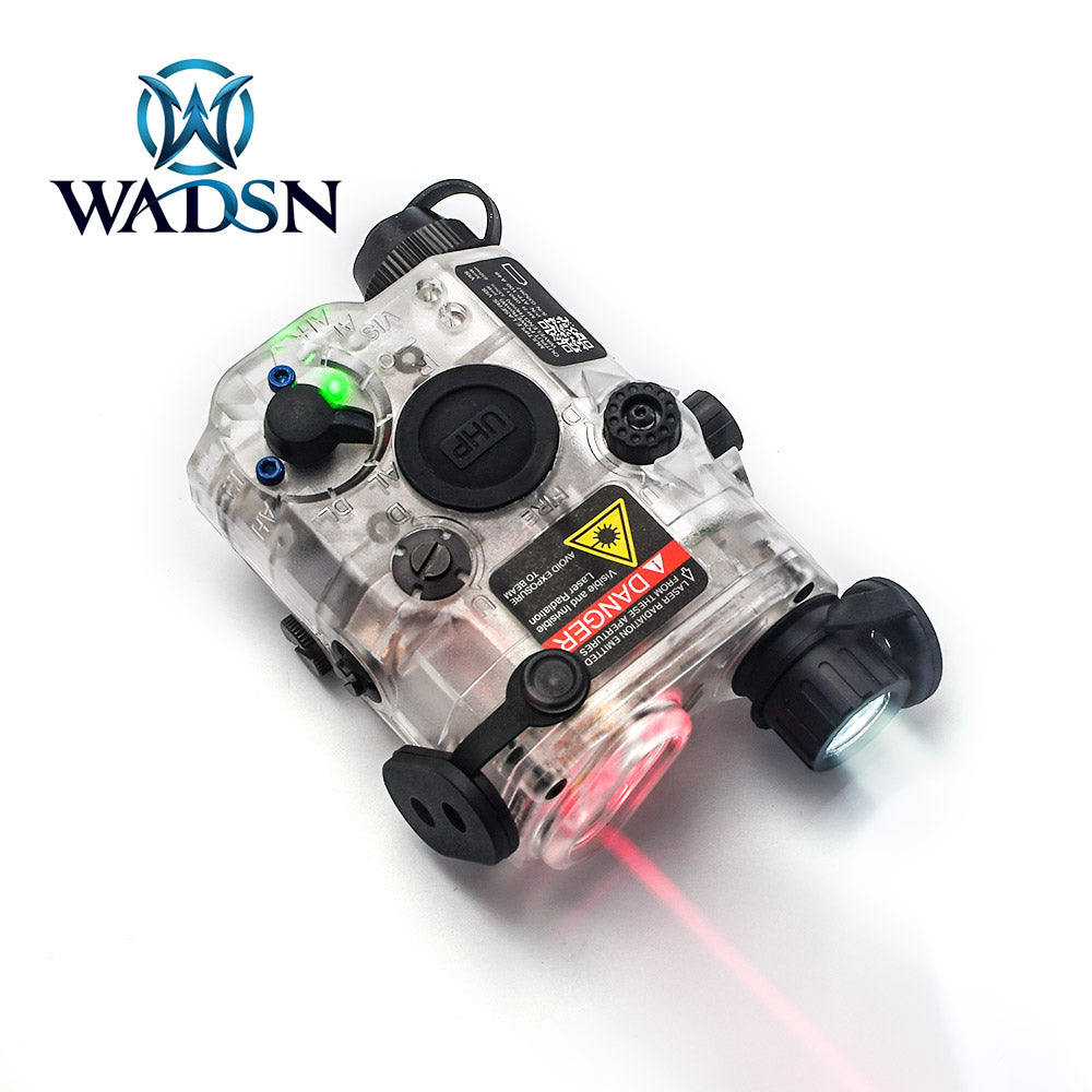 WADSN / NE PEQ LA-5C UHP APPEARANCE VER ( BK / DE ) ( Red / Green / Blue Laser )-Dark Earth ( DE )-Red Laser