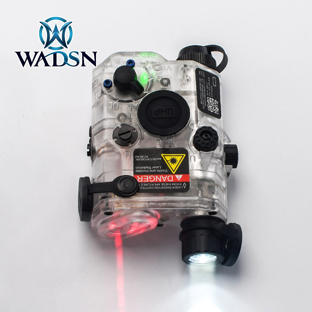 WADSN / NE PEQ LA-5C UHP APPEARANCE VER ( BK / DE ) ( Red / Green / Blue Laser )-Dark Earth ( DE )-Red Laser