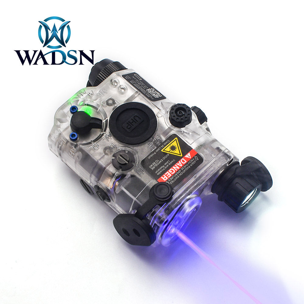 WADSN / NE PEQ LA-5C UHP APPEARANCE VER ( BK / DE ) ( Red / Green / Blue Laser )-Dark Earth ( DE )-Red Laser