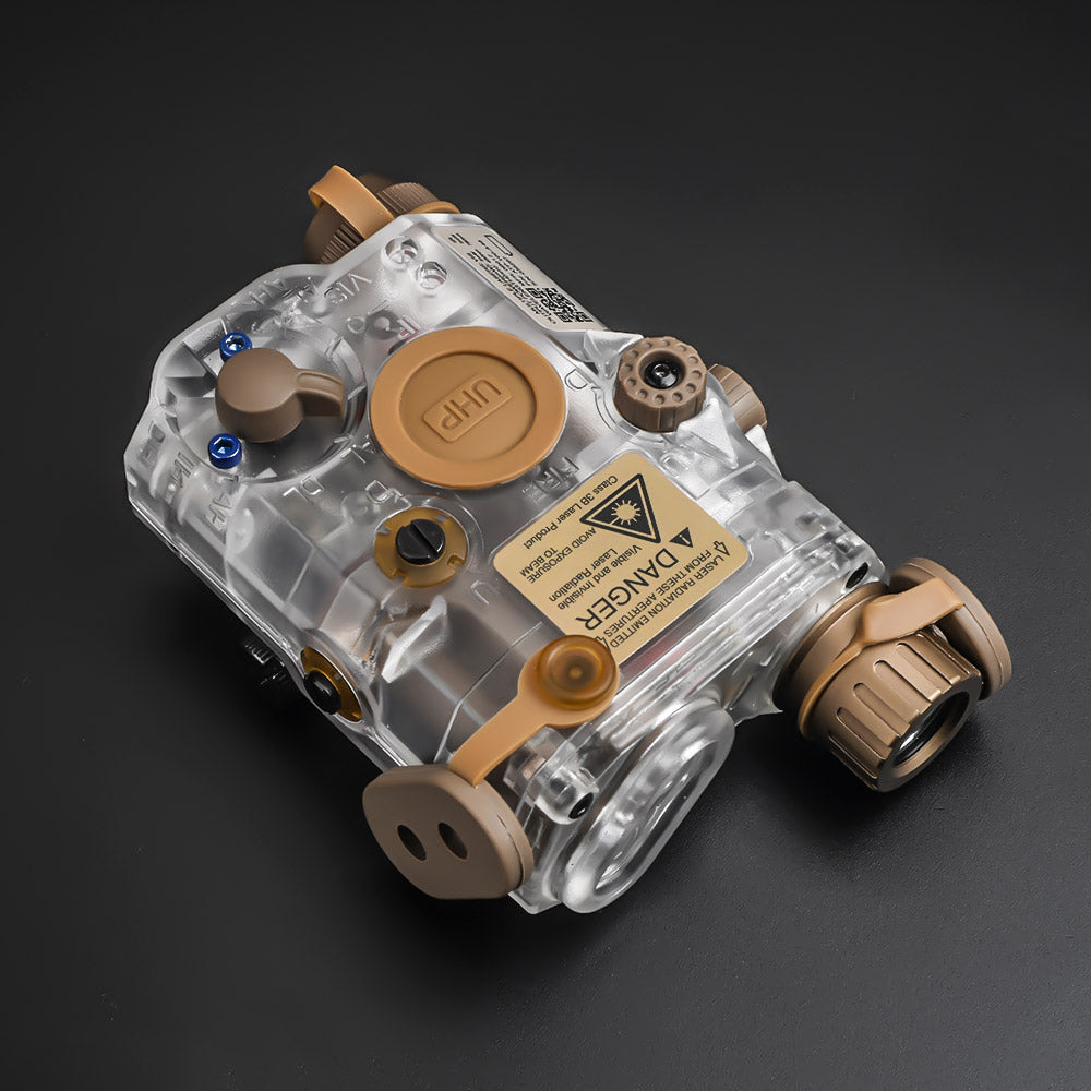 WADSN / NE PEQ LA-5C UHP APPEARANCE VER ( BK / DE ) ( Red / Green / Blue Laser )-Dark Earth ( DE )-Red Laser