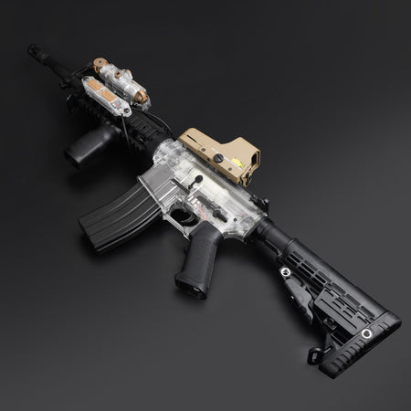 WADSN / NE PEQ LA-5C UHP APPEARANCE VER ( BK / DE ) ( Red / Green / Blue Laser )-Dark Earth ( DE )-Red Laser