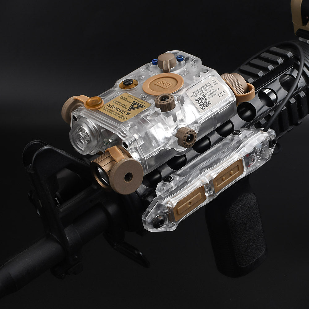 WADSN / NE PEQ LA-5C UHP APPEARANCE VER ( BK / DE ) ( Red / Green / Blue Laser )-Dark Earth ( DE )-Red Laser