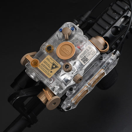 WADSN / NE PEQ LA-5C UHP APPEARANCE VER ( BK / DE ) ( Red / Green / Blue Laser )-Dark Earth ( DE )-Red Laser