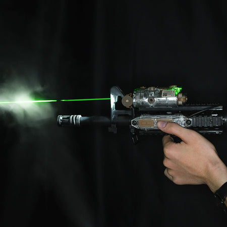 WADSN / NE PEQ LA-5C UHP APPEARANCE VER ( BK / DE ) ( Red / Green / Blue Laser )-Dark Earth ( DE )-Red Laser