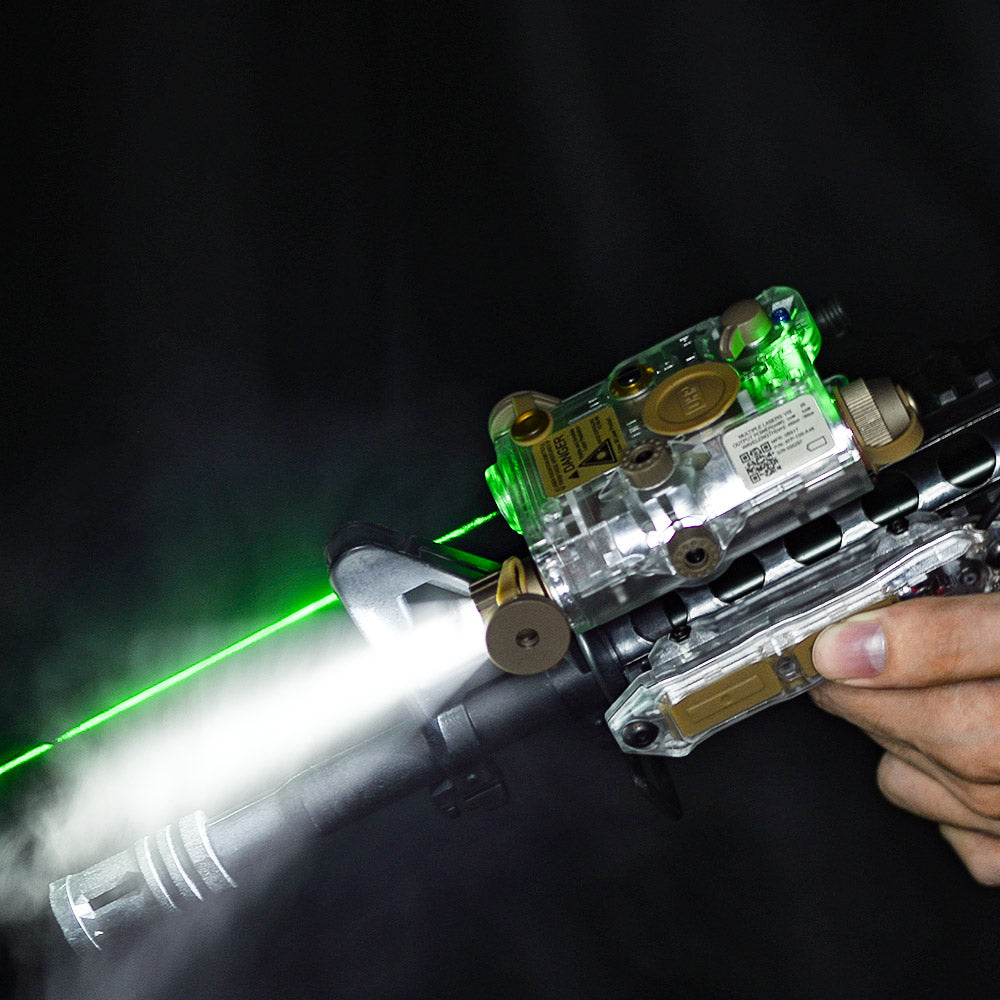 WADSN / NE PEQ LA-5C UHP APPEARANCE VER ( BK / DE ) ( Red / Green / Blue Laser )-Dark Earth ( DE )-Red Laser