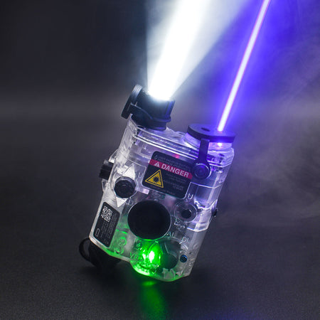 WADSN / NE PEQ LA-5C UHP APPEARANCE VER ( BK / DE ) ( Red / Green / Blue Laser )-Dark Earth ( DE )-Red Laser